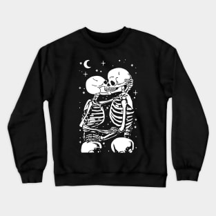 Skeleton's Kissing Crewneck Sweatshirt